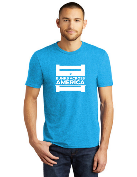 BAA 2025 - ADULT Short Sleeve - "Official BAA Logo" (TURQUOISE FROST)