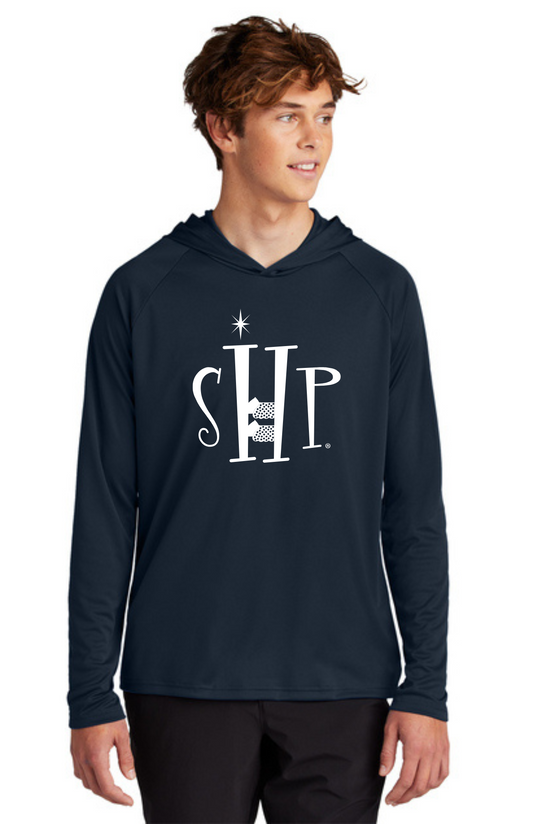 ADULT'S Hooded Performance UV Pullover (TRUE NAVY)