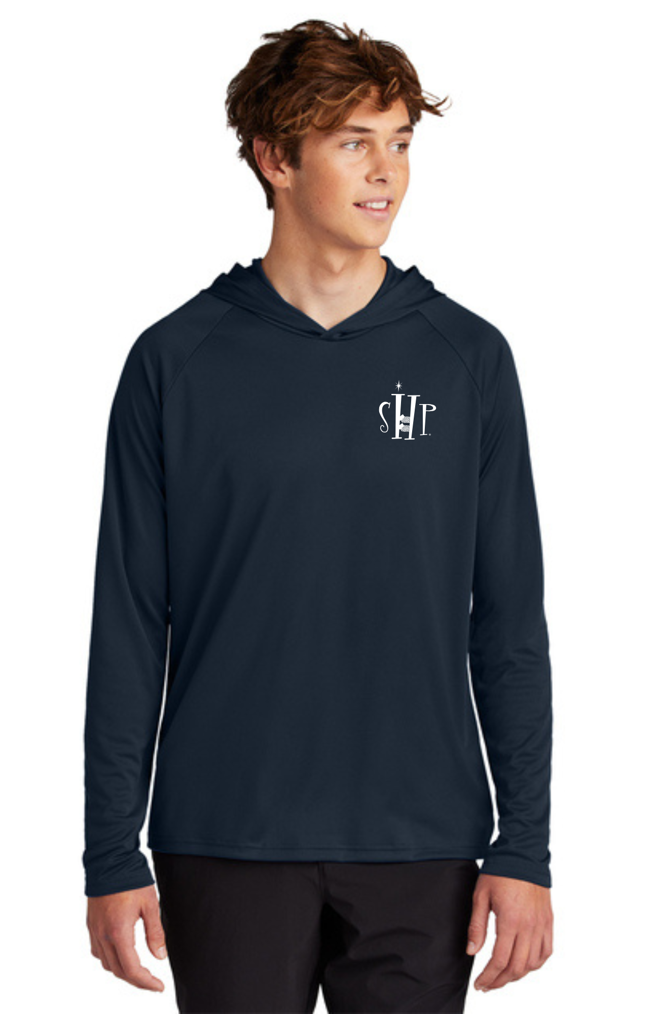 ADULT'S Hooded Performance UV Pullover (TRUE NAVY)