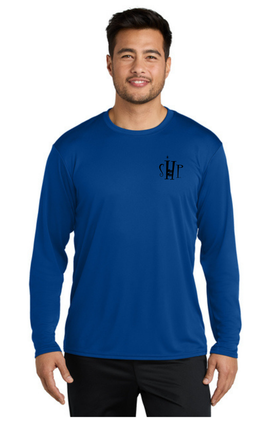 ADULT'S Long Sleeve Performance UV Shirt (TRUE ROYAL)