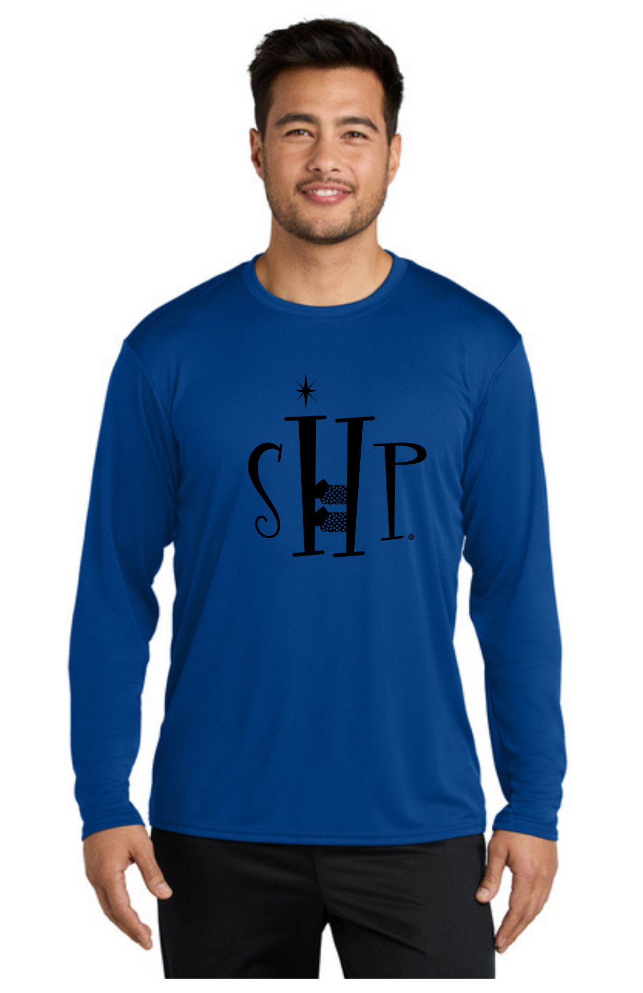 ADULT'S Long Sleeve Performance UV Shirt (TRUE ROYAL)
