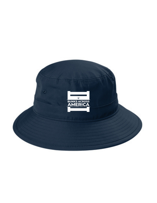 BAA 2025 - UV Bucket Hat w/ Embroidery - "Official BAA Logo" (DRESS BLUE NAVY)