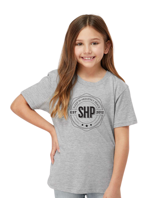 LEGACY - YOUTH Tee (ATHLETIC HEATHER) - “ESTABLISHED” LOGO