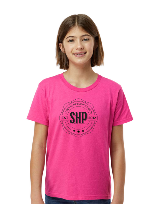 LEGACY - YOUTH Tee (FUCHSIA) - “ESTABLISHED” LOGO