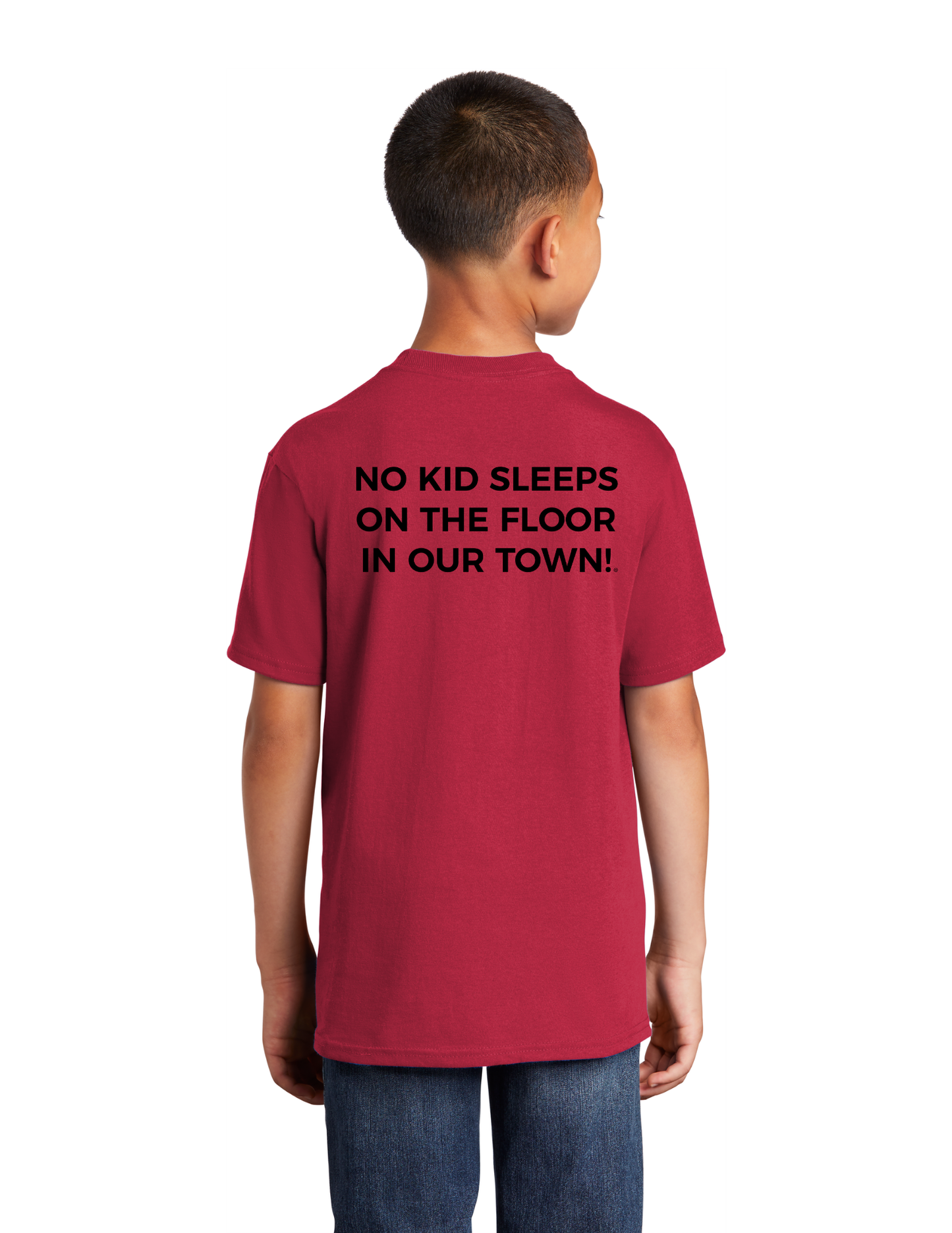 BAA 2025 - YOUTH Tee (RED) - "Official BAA Logo"