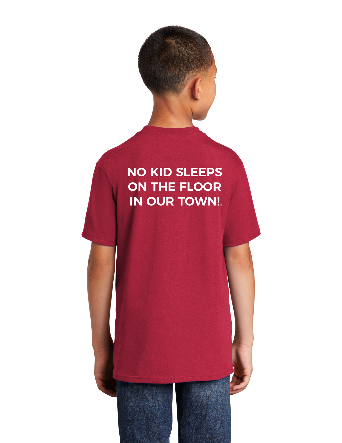BAA 2025 - YOUTH Tee (RED) - "Official BAA Logo"