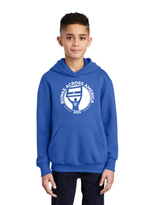 BAA 2025 - YOUTH Hoodie - "Headboard Logo" (ROYAL)
