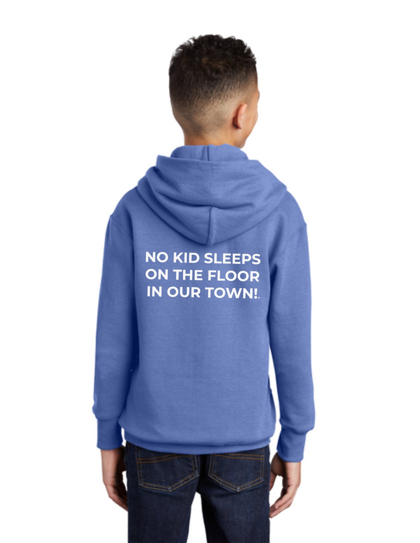 LEGACY - YOUTH Hoodie (CAROLINA BLUE) - “SLEEP CIRCLE” LOGO