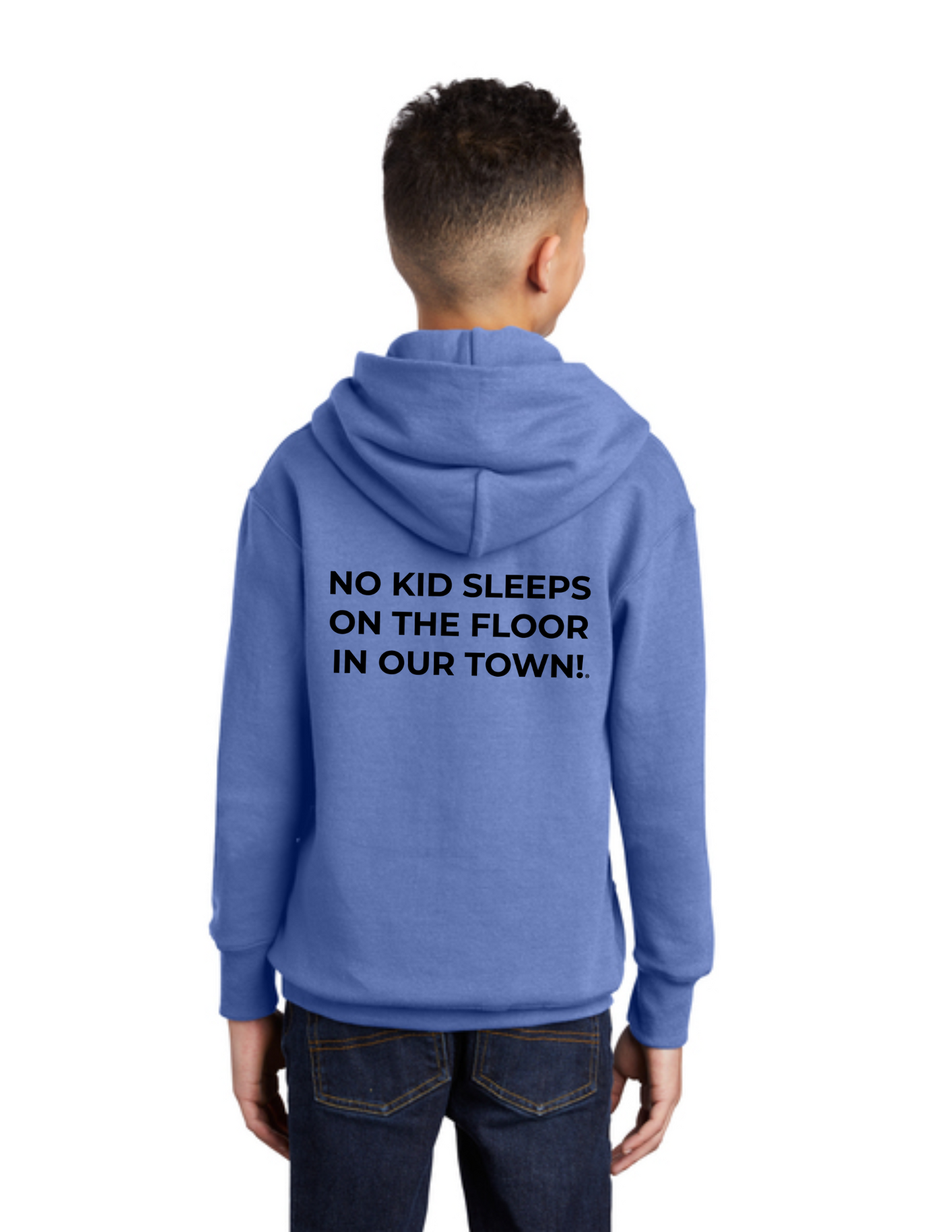 LEGACY - YOUTH Hoodie (CAROLINA BLUE) - “SLEEP CIRCLE” LOGO