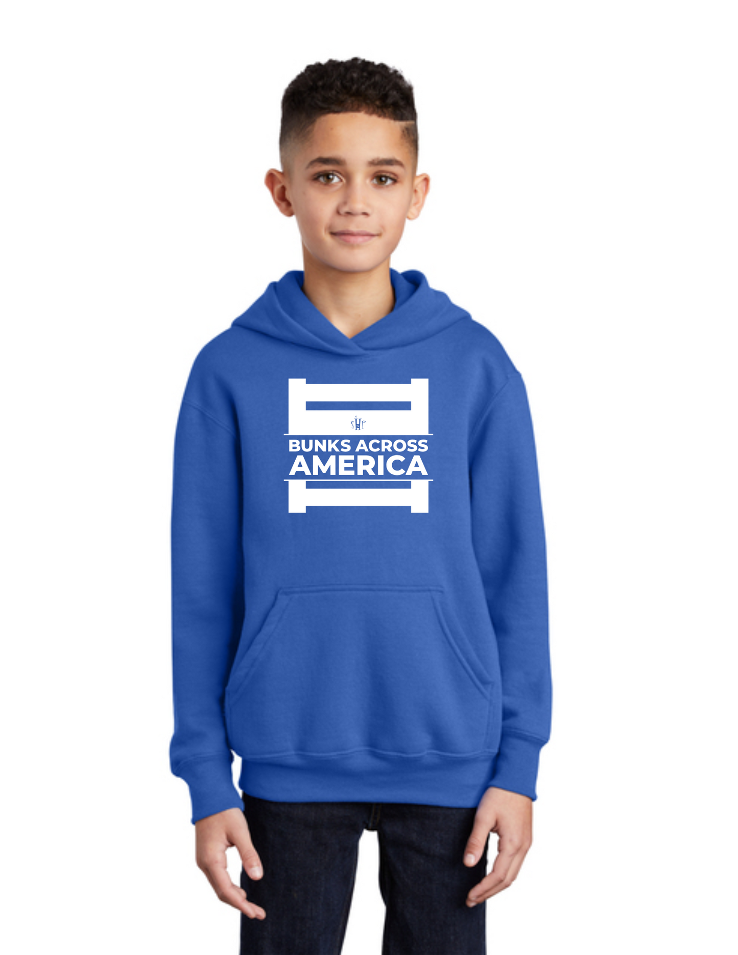 BAA 2025 - YOUTH Hoodie (ROYAL) - "Official BAA Logo"
