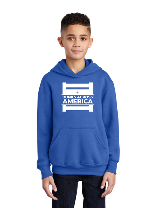 BAA 2025 - YOUTH Hoodie - "Official BAA Logo" (ROYAL)