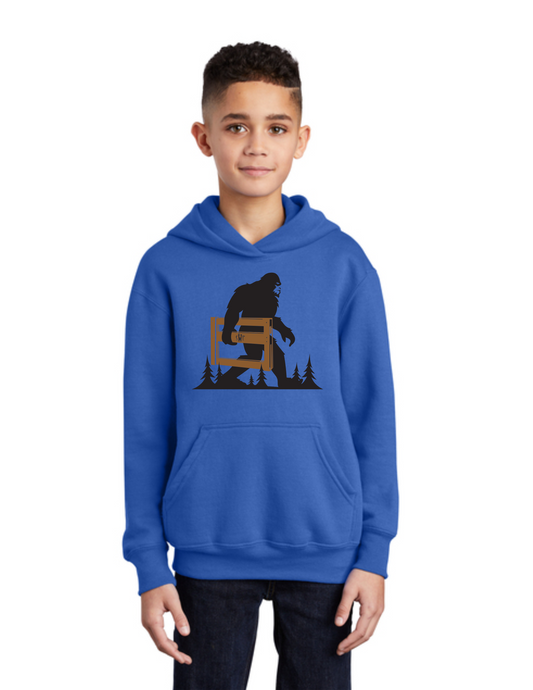 LEGACY - YOUTH Hoodie (ROYAL) - “SASQUATCH” LOGO