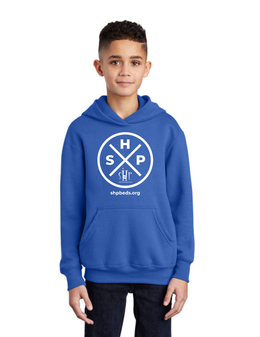 LEGACY - YOUTH Hoodie (ROYAL) - “SLEEP CIRCLE” LOGO